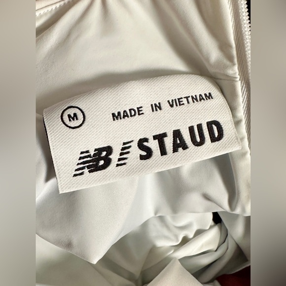 New Balance x Staud Long Sleeve Performance Top Size Medium Rare - Picture 4 of 10